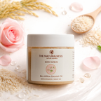Rice & Rose Essential Oil Body Scrub - 300gm