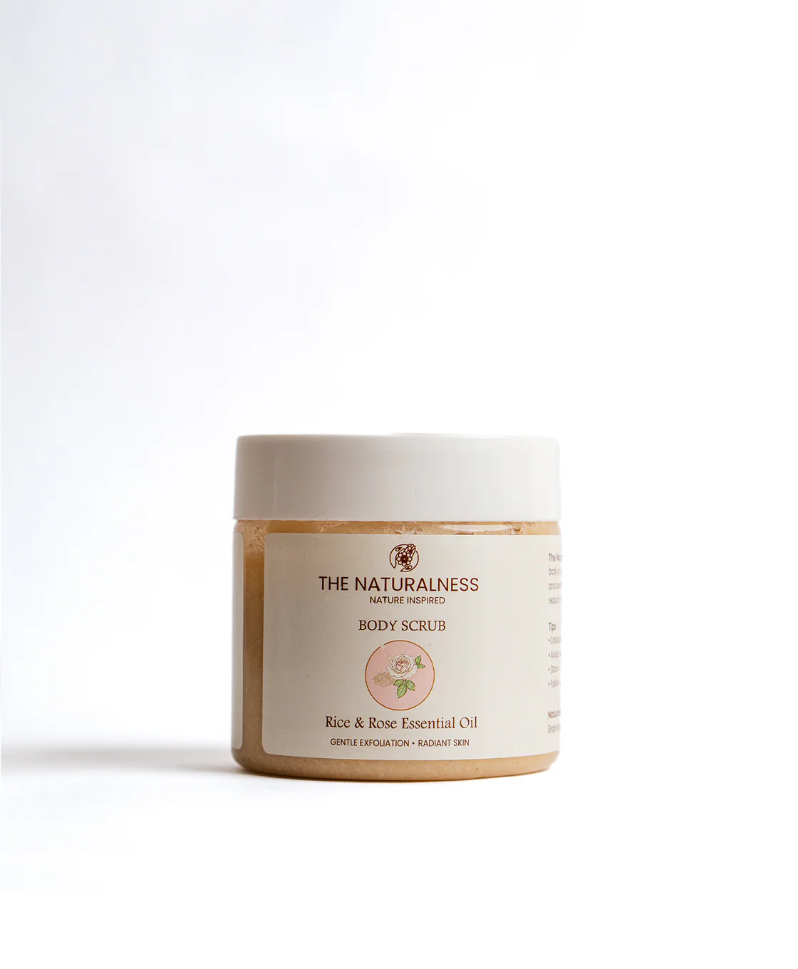 Rice & Rose Essential Oil Body Scrub - 300gm
